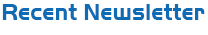 Recent Newsletters